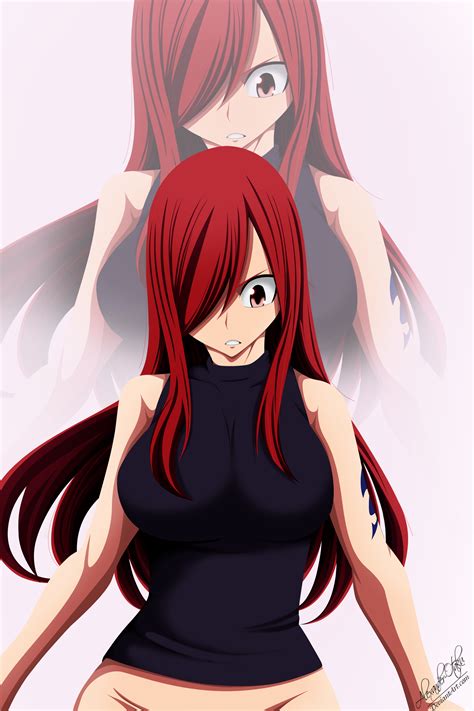 erza sexy|Hot Erza Scarlet by XimiralAI on DeviantArt